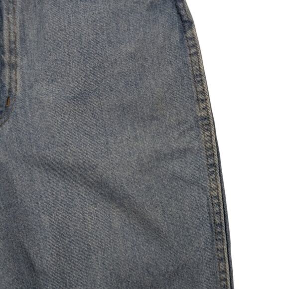 Vintage Light Blue Denim 90s Mom Jean High Rise Shorts Chic - Fits like Size 28 - Picture 3 of 6